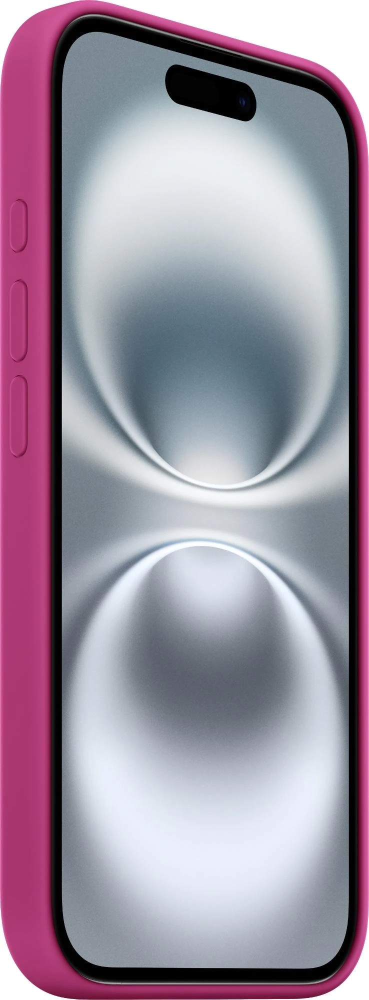 Apple iPhone 16 Silicone Case MagSafe Fuchsia
